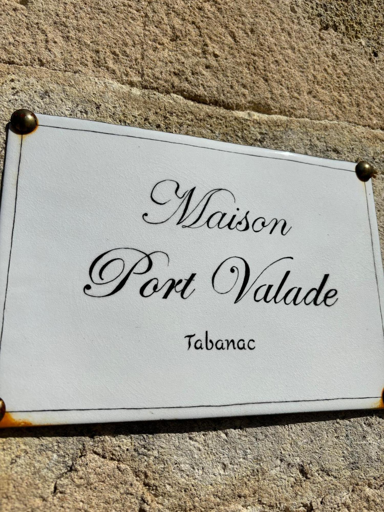 Grand Gite Avec Piscine Maison Port Valade Tabanac Extérieur photo